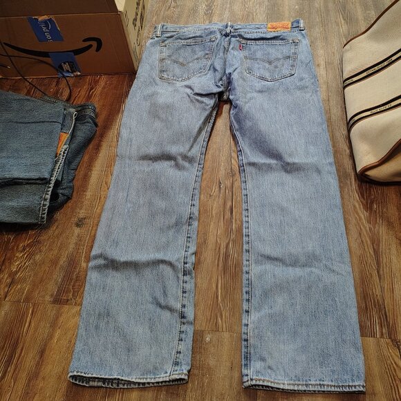 JEANS LEVI'S 501 36W 32L #12 - Picture 1 of 2